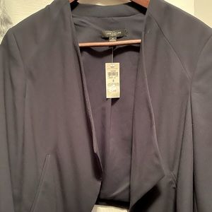 NEW NWT LOFT NAVY BLAZER SIZE 8